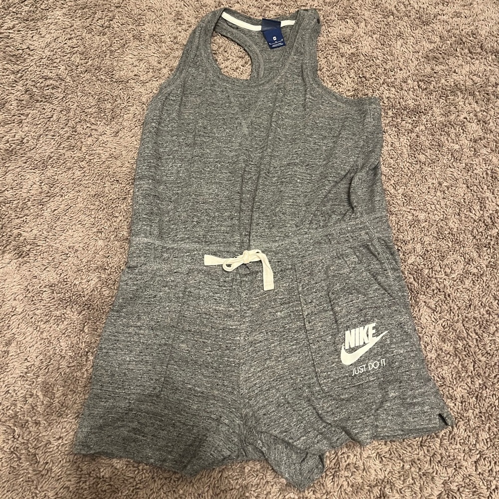 Grey NIKE gym vintage romper